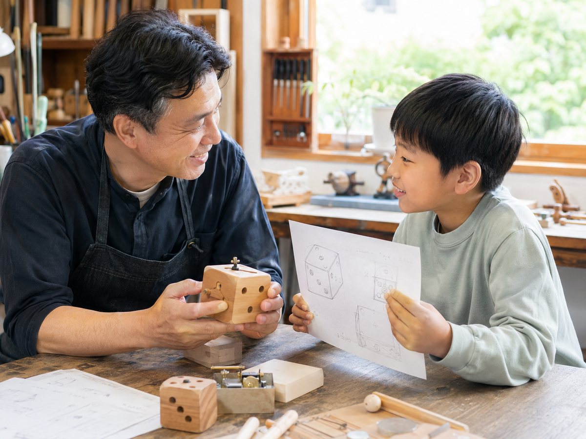 まちの大人に話を聞く